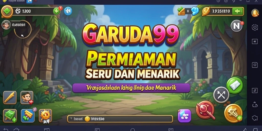 Tampilan menarik dari gameplay Idle GARUDA999 yang memikat.