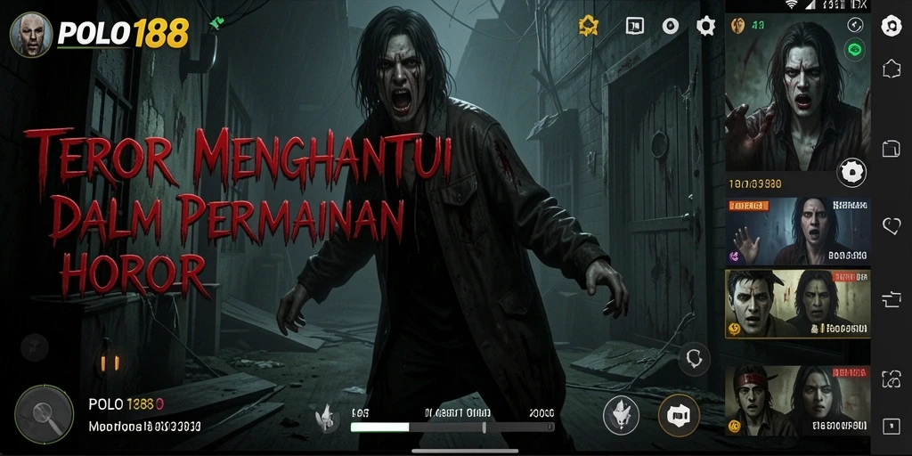 Tampilan gameplay menakutkan dalam POLO188 yang penuh ketegangan.