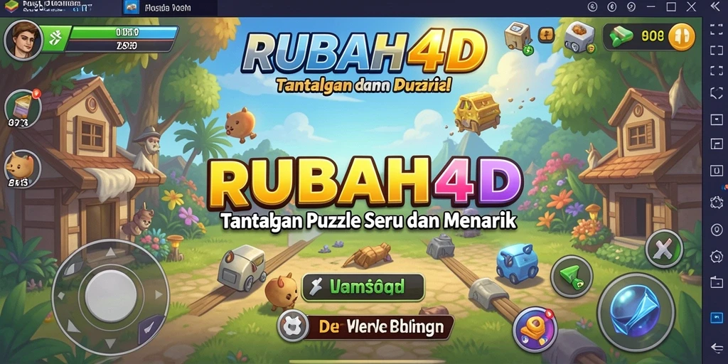 Screenshot utama RUBAH4D menampilkan gameplay Puzzle yang menantang dan menyenangkan.